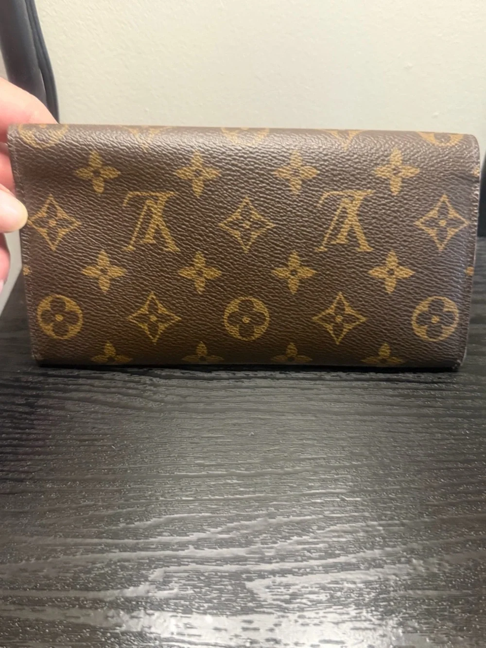 Louis Vuitton Emily Wallet Monogram Canvas Red Interior Long Wallet Authentic - Picture 6 of 15